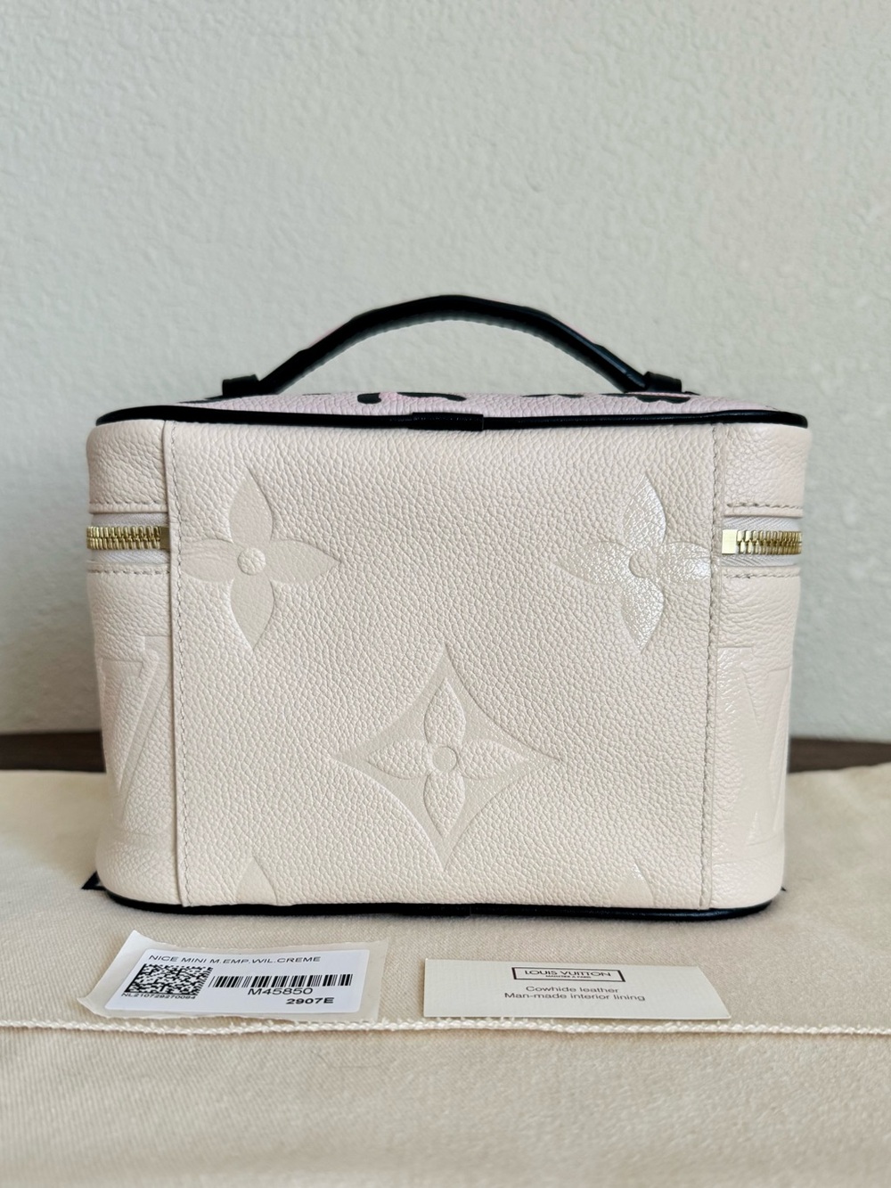 ❌SOLD❌NEW LOUIS VUITTON Limited Edition Wild At Heart Empreitne Nice Mini Vanity - Picture 5 of 8